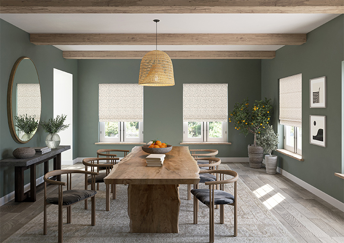 Confetti, Cornsilk - Twist&Fit Roman Blind - Image 8